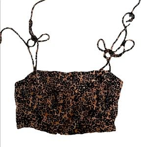 Aritzia Cheetah Camisole